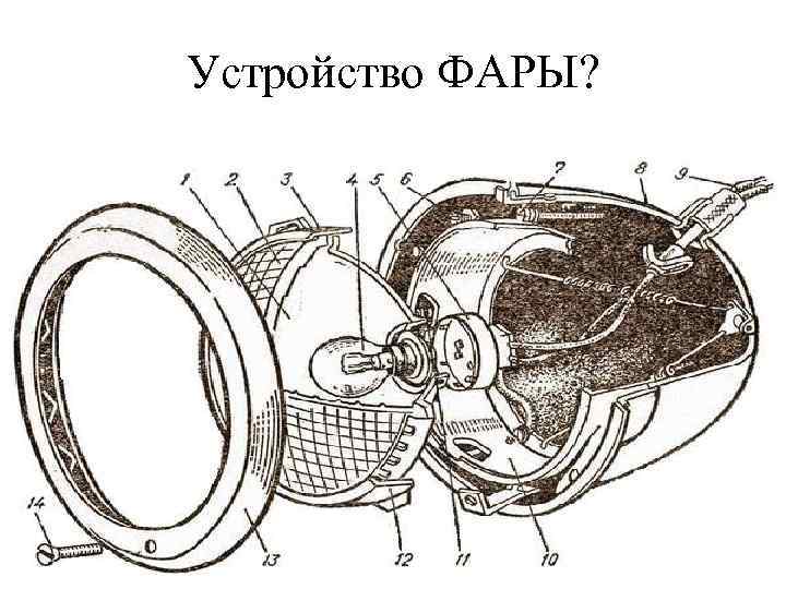 Устройство ФАРЫ? 
