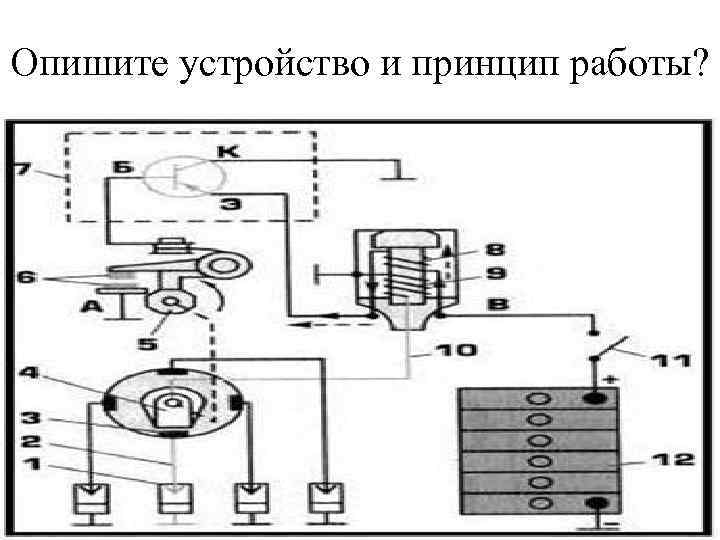 Опишите устройство и принцип работы? 