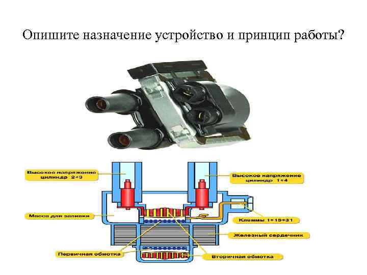 Опишите назначение устройство и принцип работы? 