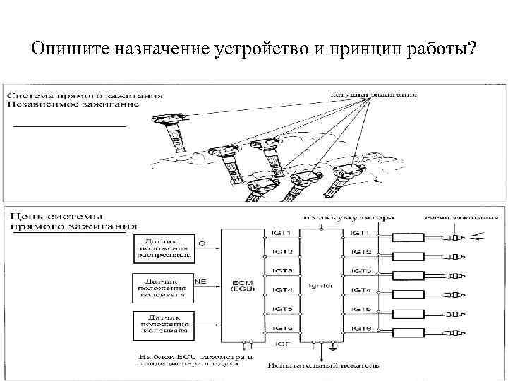 Опишите назначение устройство и принцип работы? 