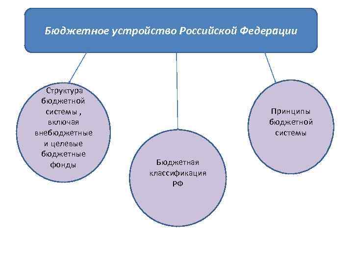 Структура бюджета схема