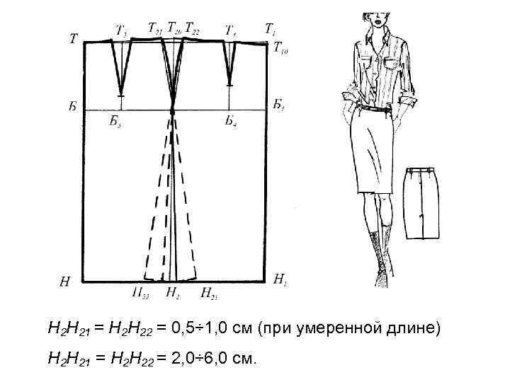 Н 2 Н 21 = Н 2 Н 22 = 0, 5÷ 1, 0