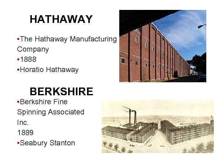 HATHAWAY • The Hathaway Manufacturing Company • 1888 • Horatio Hathaway BERKSHIRE • Berkshire
