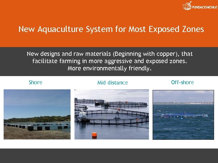 New Aquaculture System for Most Exposed Zones New designs and raw materials (Beginning with