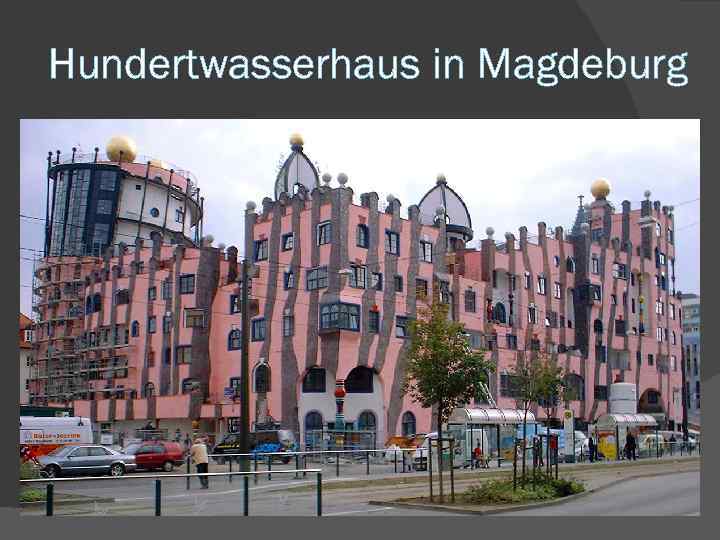 Hundertwasserhaus in Magdeburg 