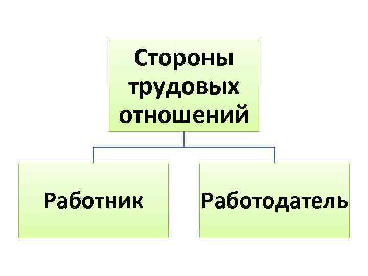 Участники трудовых отношений