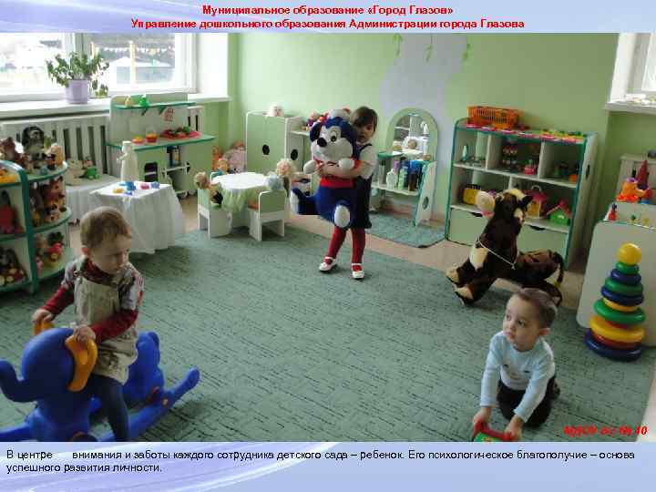 Муниципальное образование «Город Глазов» Управление дошкольного образования Администрации города Глазова МДОУ д/с № 40