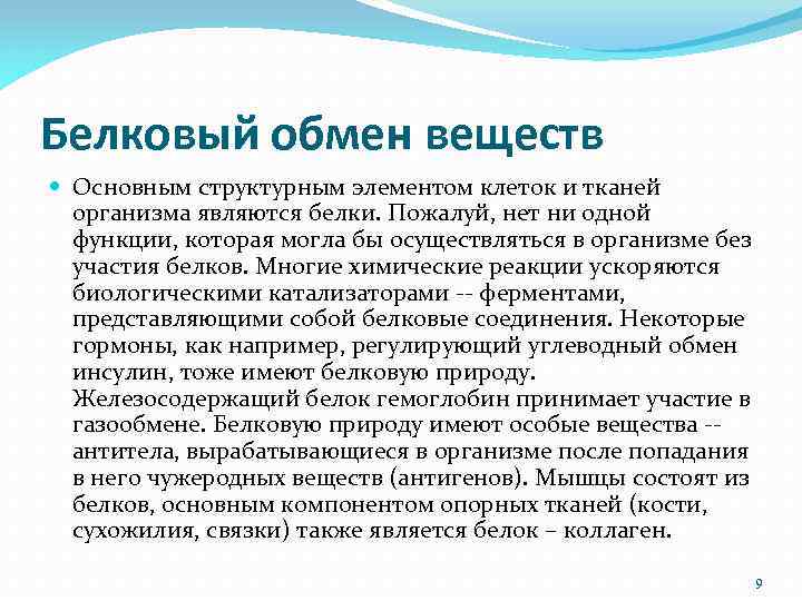 Пример процесса ассимиляции в организме человека