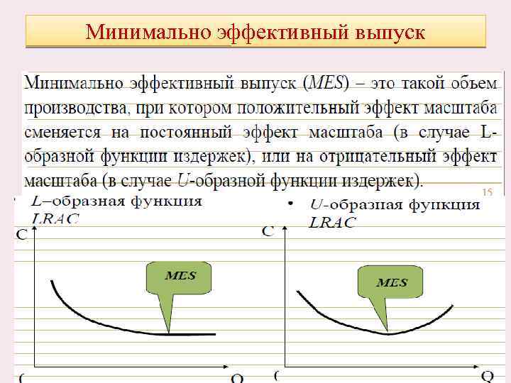 Минимально эффективный выпуск 