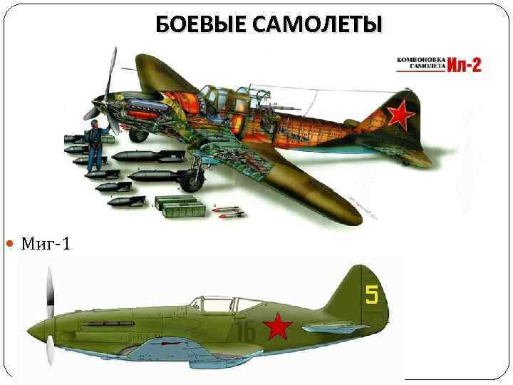 БОЕВЫЕ САМОЛЕТЫ Миг-1 