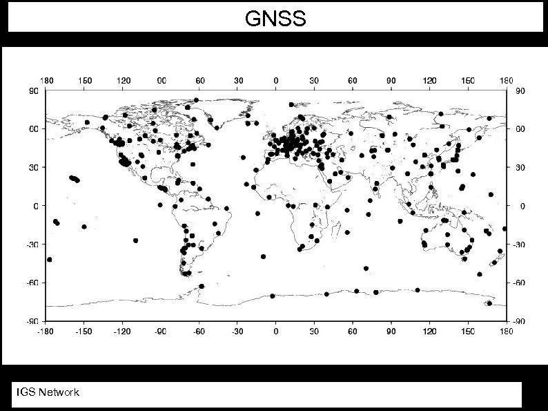GNSS IGS Network 