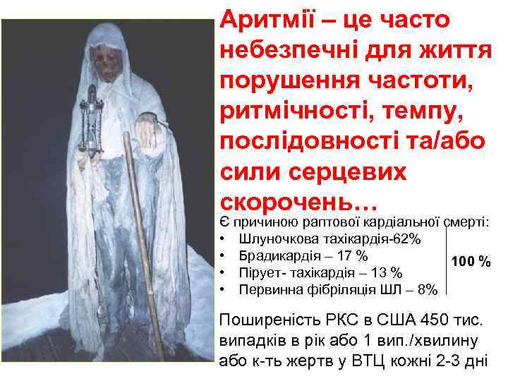 Аритмії – це часто небезпечні для життя порушення частоти, ритмічності, темпу, послідовності та/або сили