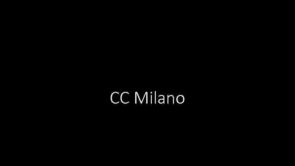 CC Milano 