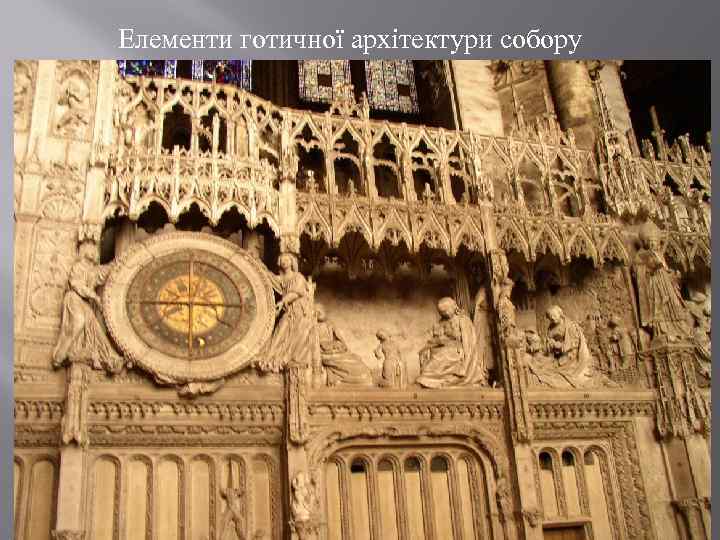 Елементи готичної архітектури собору 