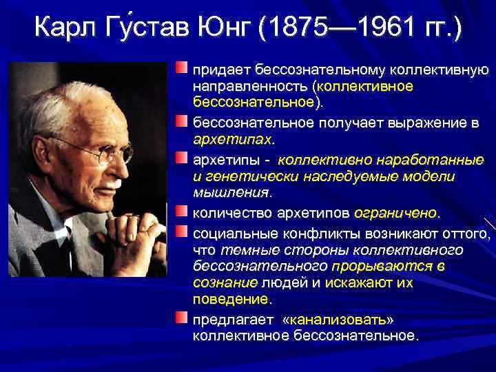 Аналитическая психология к юнга презентация