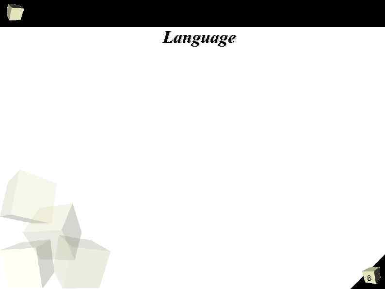 Language 8 
