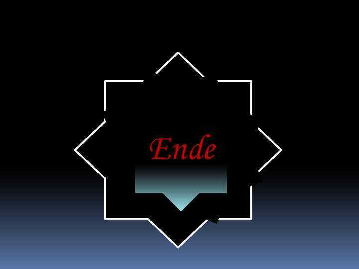 Ende 