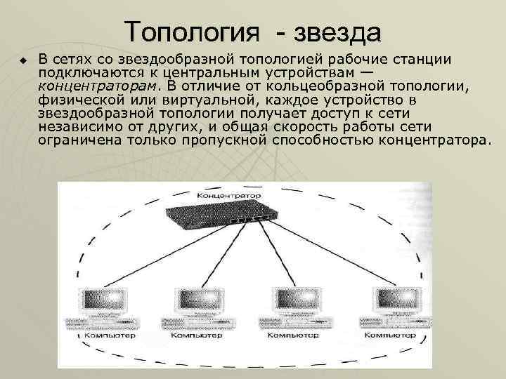 Каждом устройстве. Оборудование для топологии звезда. Звездообразная топология сети. Локальная сеть звезда оборудование. Топология компьютерных сетей звездообразная.