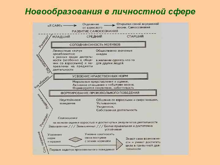 Новообразования в личностной сфере 