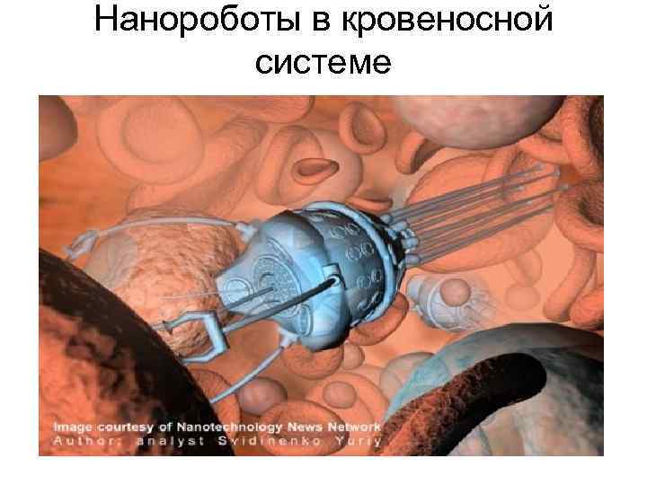 Нанороботы в кровеносной системе 