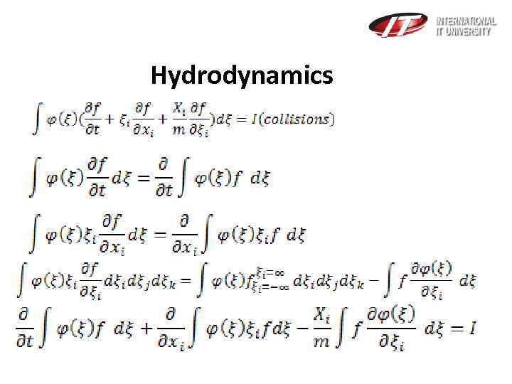  Hydrodynamics 