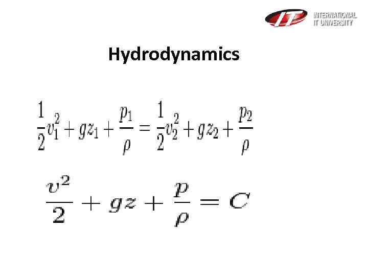  Hydrodynamics 