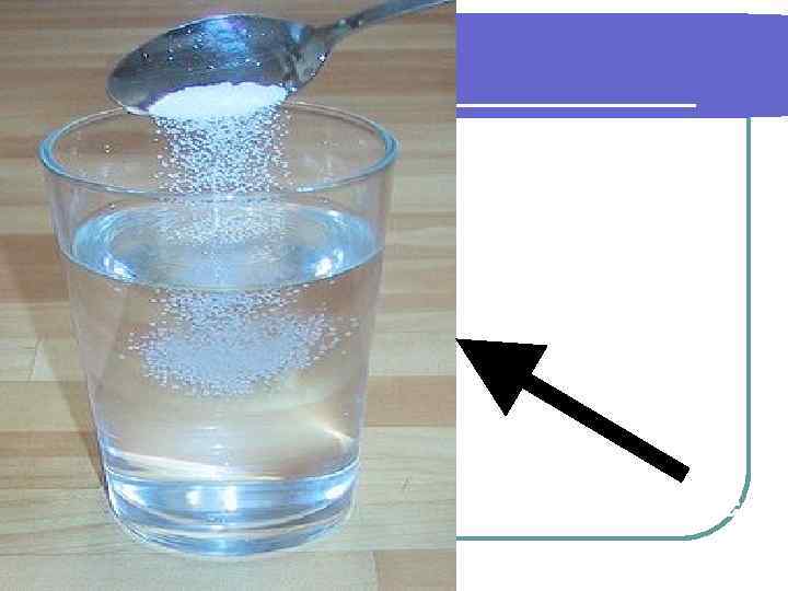 Растворение соли в воде 