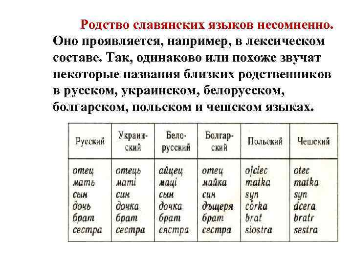 Проект по родному языку 4 класс русские слова в языках других народов