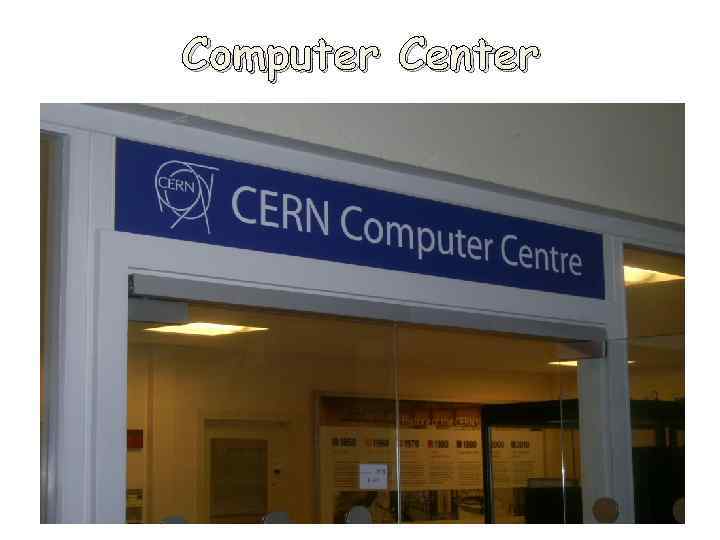 Computer Center 