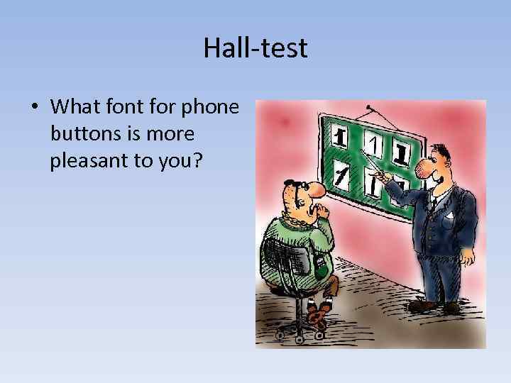Hall-test • What font for phone buttons is more pleasant to you? 
