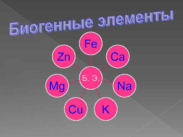 Биогенные элементы презентация