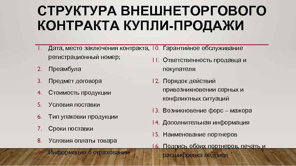 Обязанности продавца по договору купли продажи схема