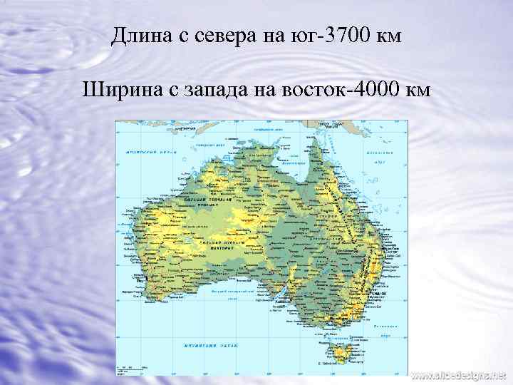 Протяженность африки с севера на юг