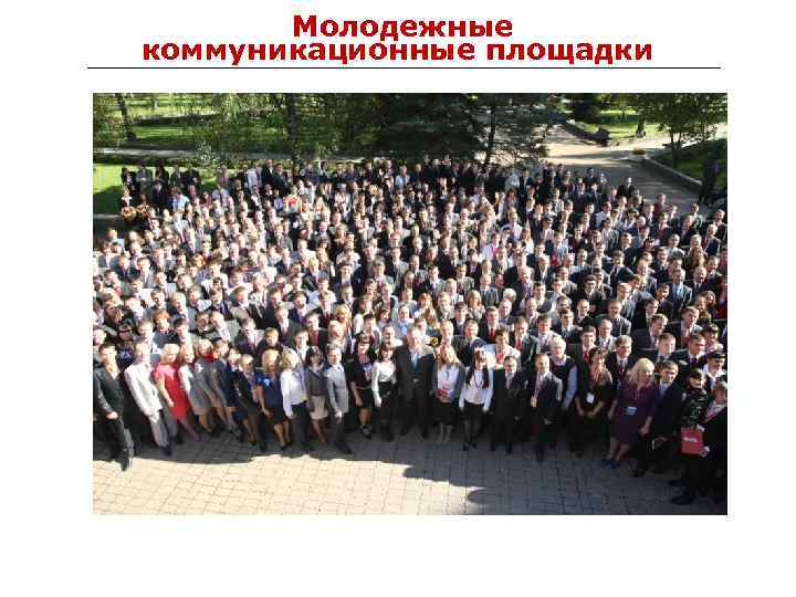 Молодежные коммуникационные площадки 