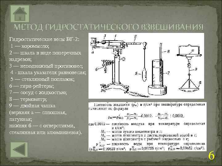 При определении плотности пластинки