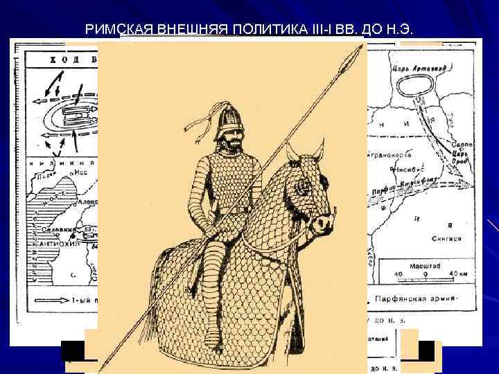 РИМСКАЯ ВНЕШНЯЯ ПОЛИТИКА III-I ВВ. ДО Н. Э. 
