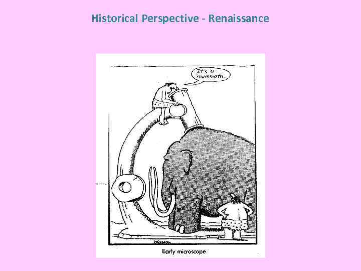 Historical Perspective - Renaissance 