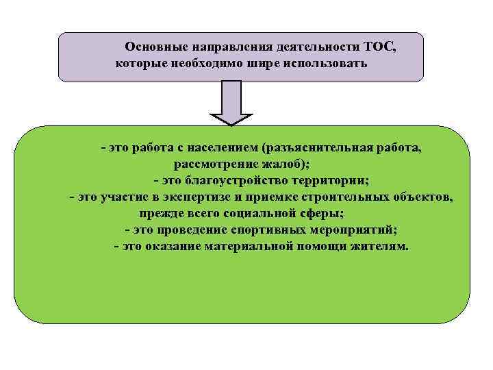 Презентация территориальных общественных самоуправлений