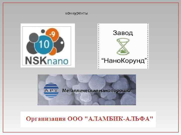 конкуренты 