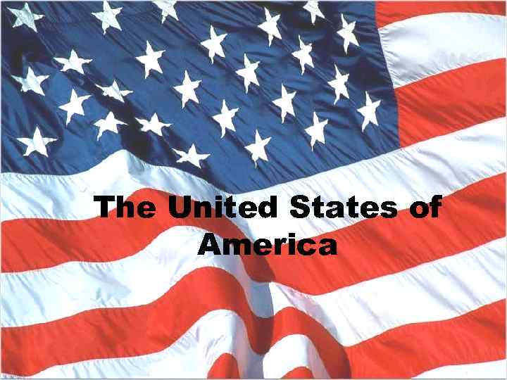 The United States of America 