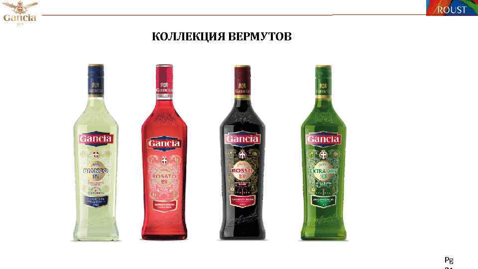 КОЛЛЕКЦИЯ ВЕРМУТОВ Pg 