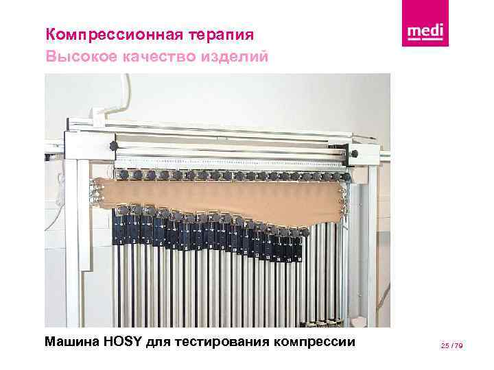 Компрессионная терапия Высокое качество изделий Машина HOSY для тестирования компрессии 25 / 79 