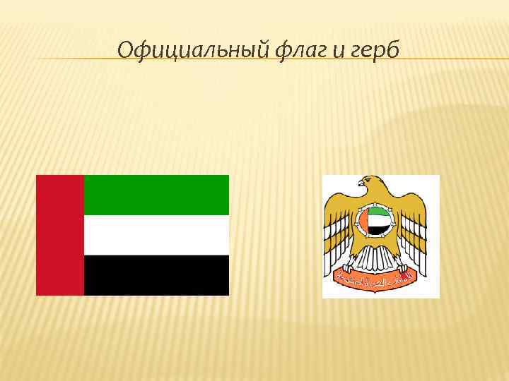 Официальный флаг и герб 