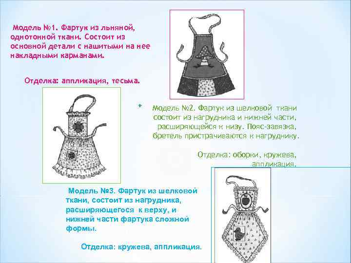 Элементы фартука. Описание модели фартука. Фартук с нагрудником. Модель фартука с нагрудником. Описание фартука с нагрудником.