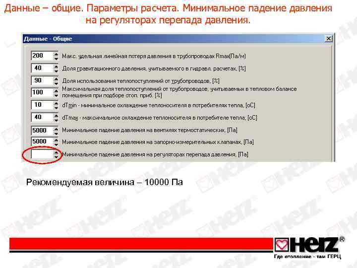 Минимальное падение