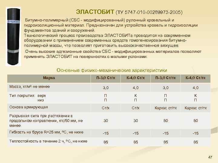 разрывная сила при растяжении