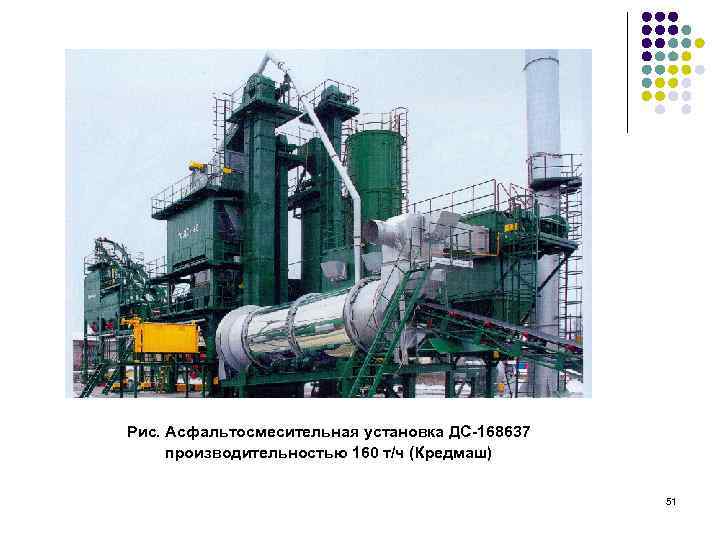 Рис. Асфальтосмесительная установка ДС-168637 производительностью 160 т/ч (Кредмаш) 51 