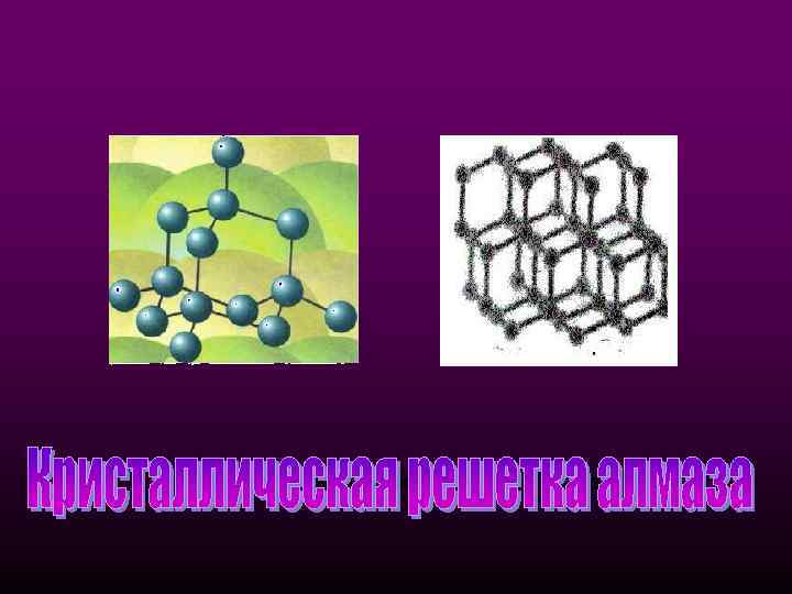 Кристаллическая структура алмаза 