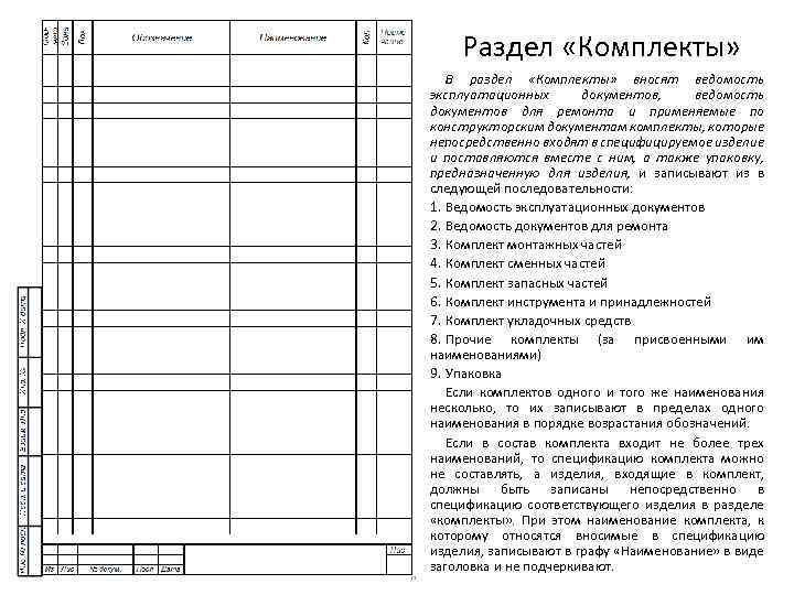 План проспект эксплуатационной документации