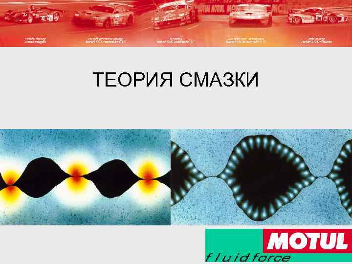 ТЕОРИЯ СМАЗКИ 